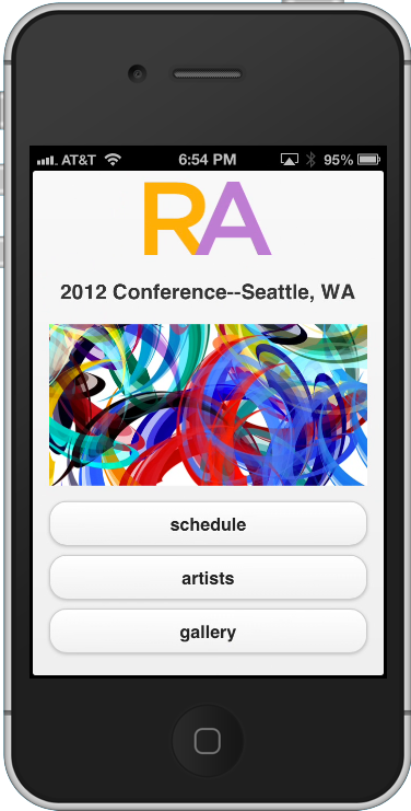 Photo of mobile app
